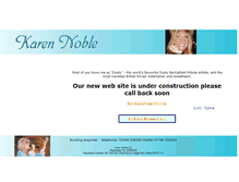 Tablet Screenshot of karennoble.com